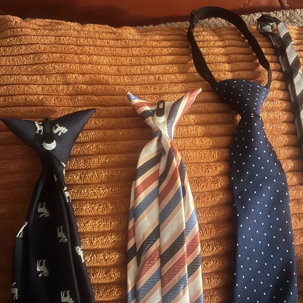 Little kid ties & bow tie with Classic Patterns